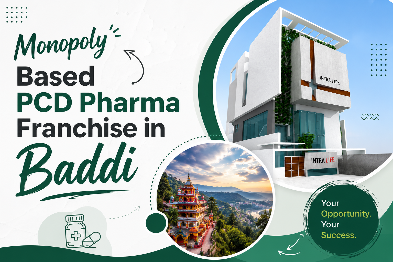 Monopoly Based PCD Pharma Franchise Company in Baddi